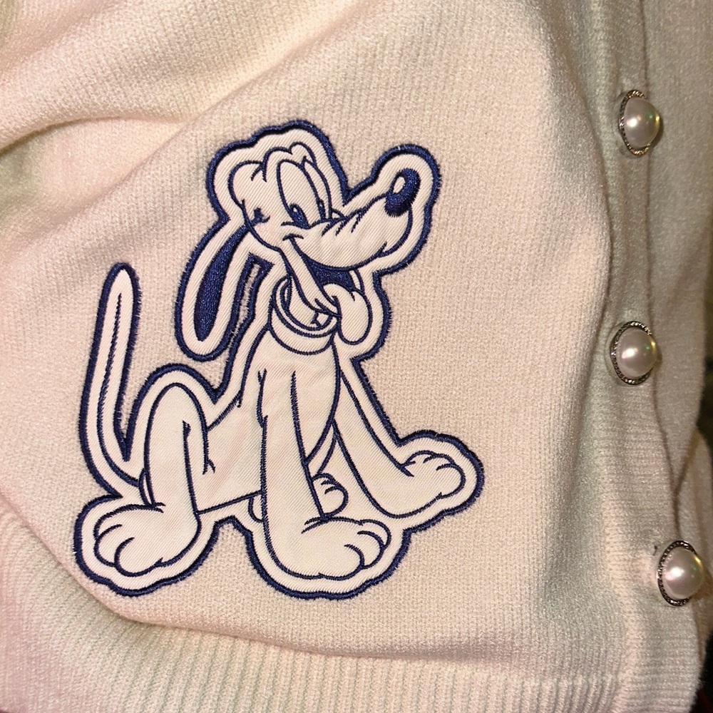 Disney 95th Anniversary Pluto Cardigan and Skirt Set - Picture 5 of 7